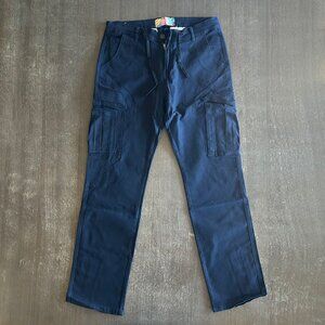 New Colours Collectiv – Heavy Work Cargo Pants (Baggy fit) size 34